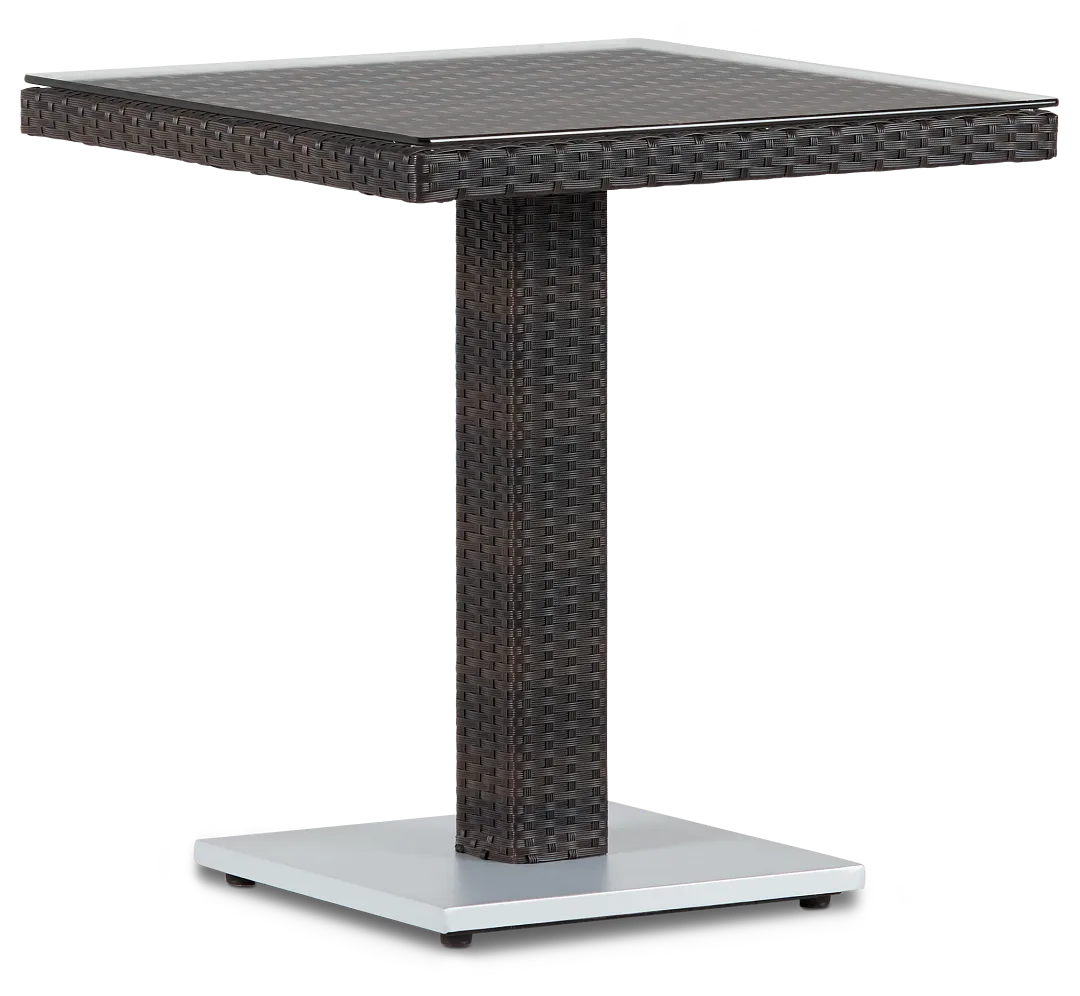 Zen Dark Tone 27" Square Table