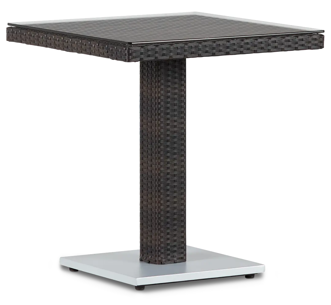 Zen Dark Tone 27" Square Table Zen Dark Tone 27" Square Table