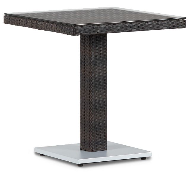 Zen Dark Tone 27" Square Table