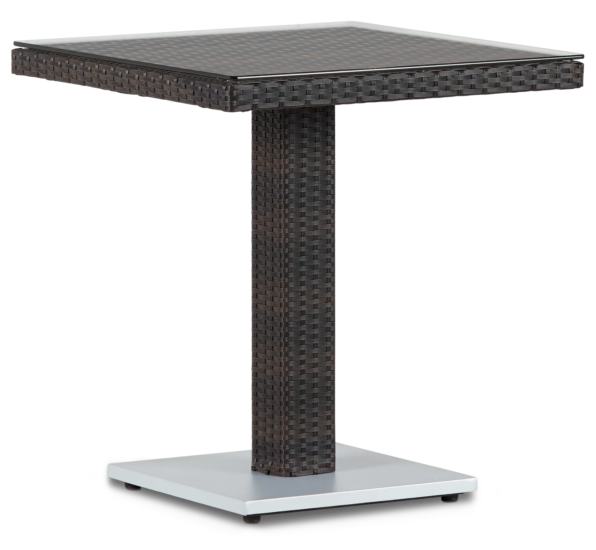Zen Dark Tone 27" Square Table