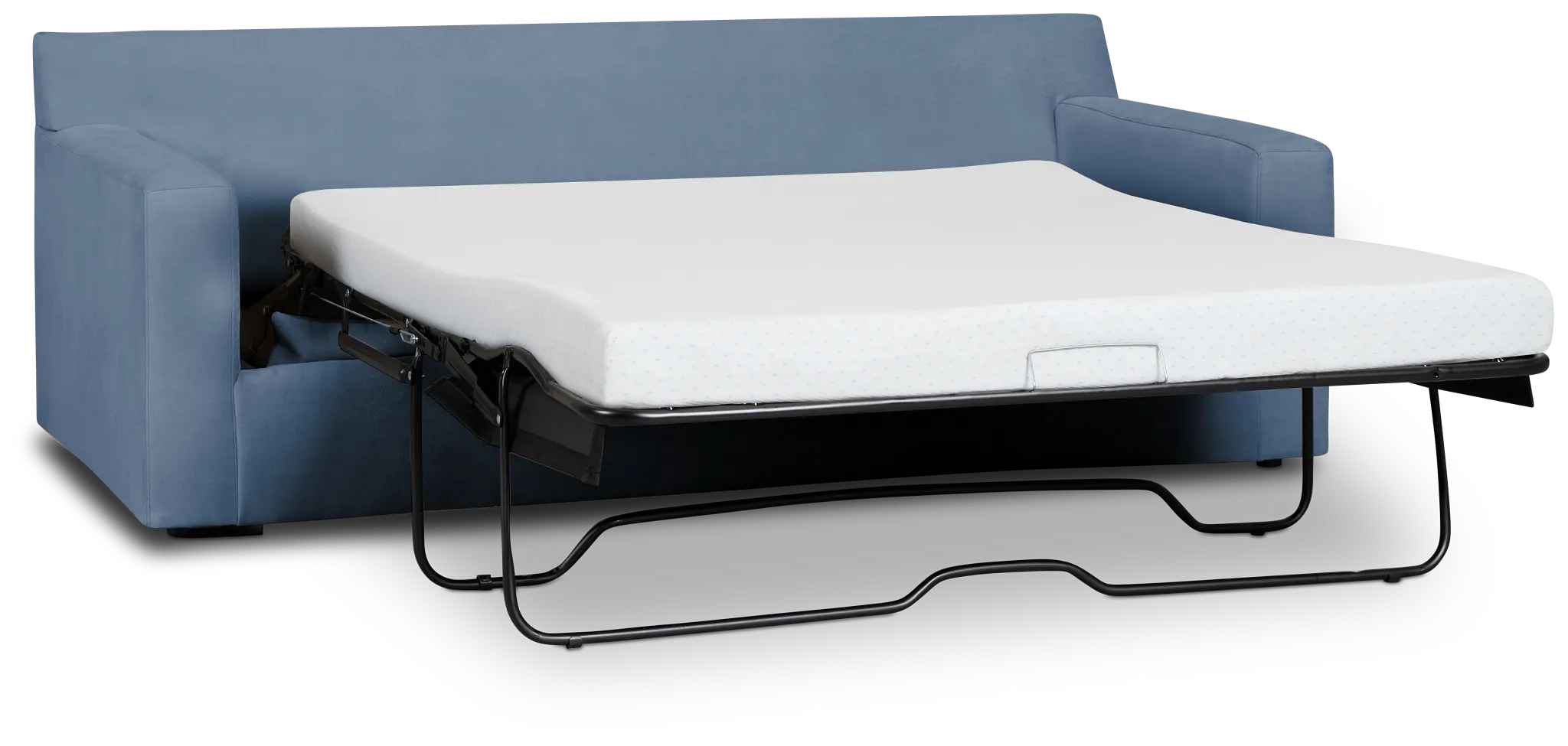 Hudson Blue Fabric Cooling Memory Foam Sleeper