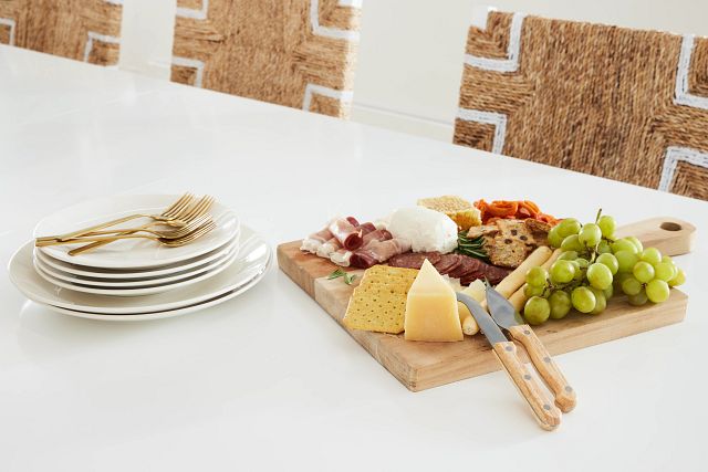 Nantucket White Trestle Table