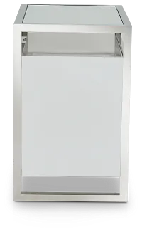 Miami White Nightstand