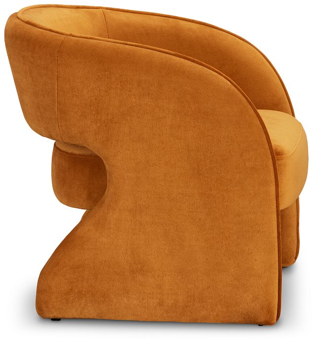 Noel Gold Velvet Accent Chair