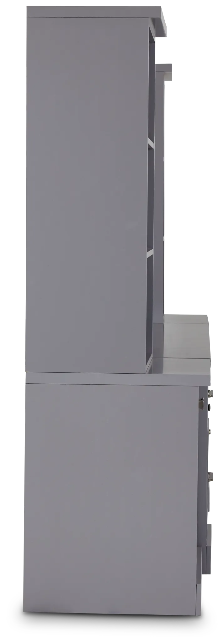 Newport Gray Door Wall Desk