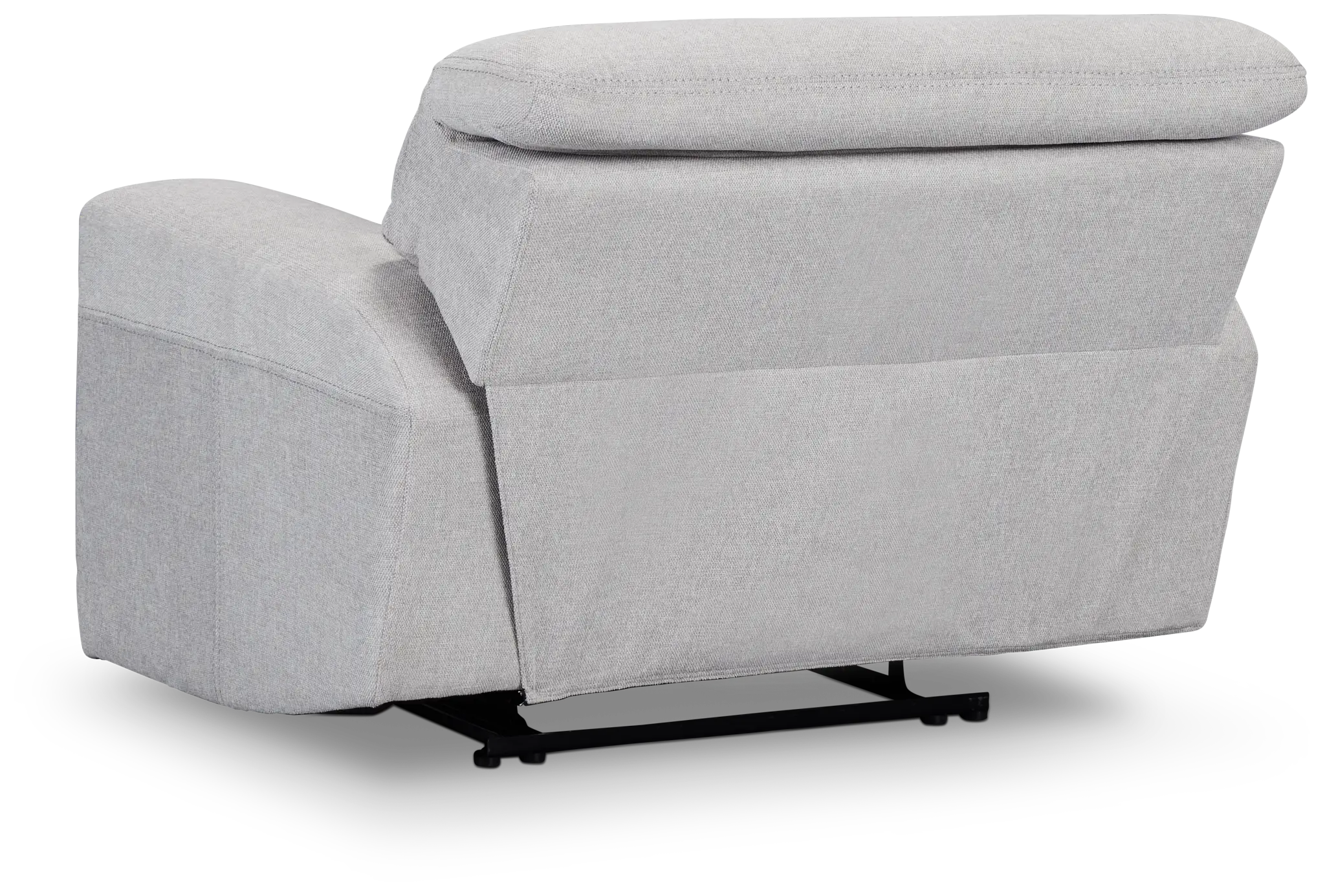 Callum Light Gray Fabric Recliner Callum Light Gray Fabric Recliner