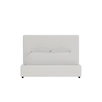 Grayton Natural Beauty Beige 44" Upholstered Platform Bed