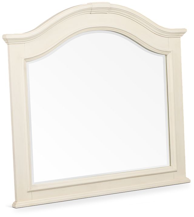 Savannah2 Ivory Arched Mirror