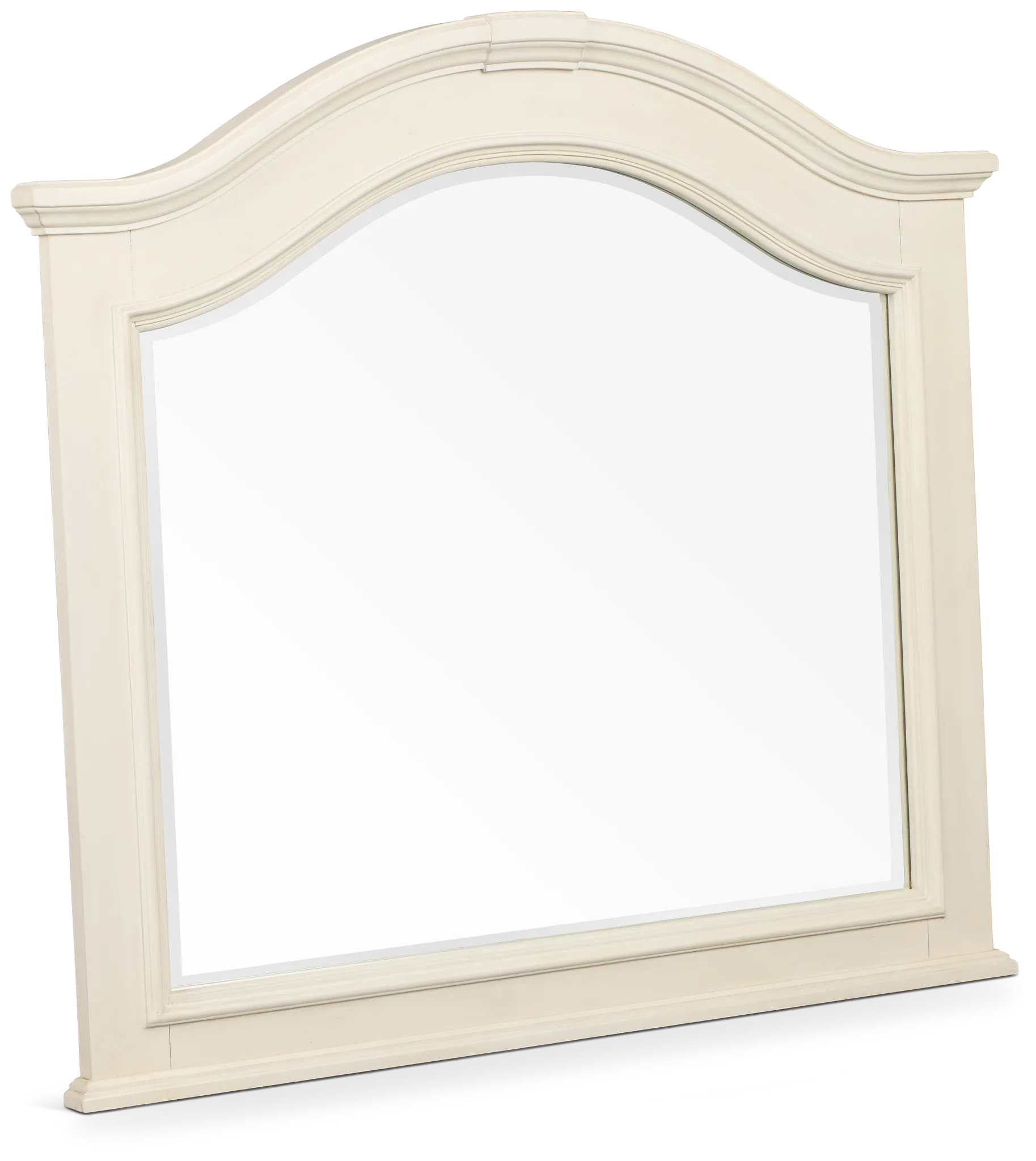 Savannah2 Ivory Arched Mirror