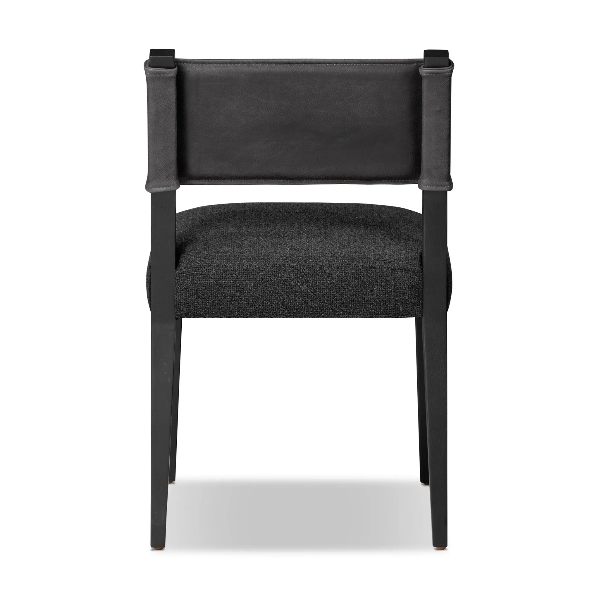 Four Hands Zami Black Upholstered Side Chair