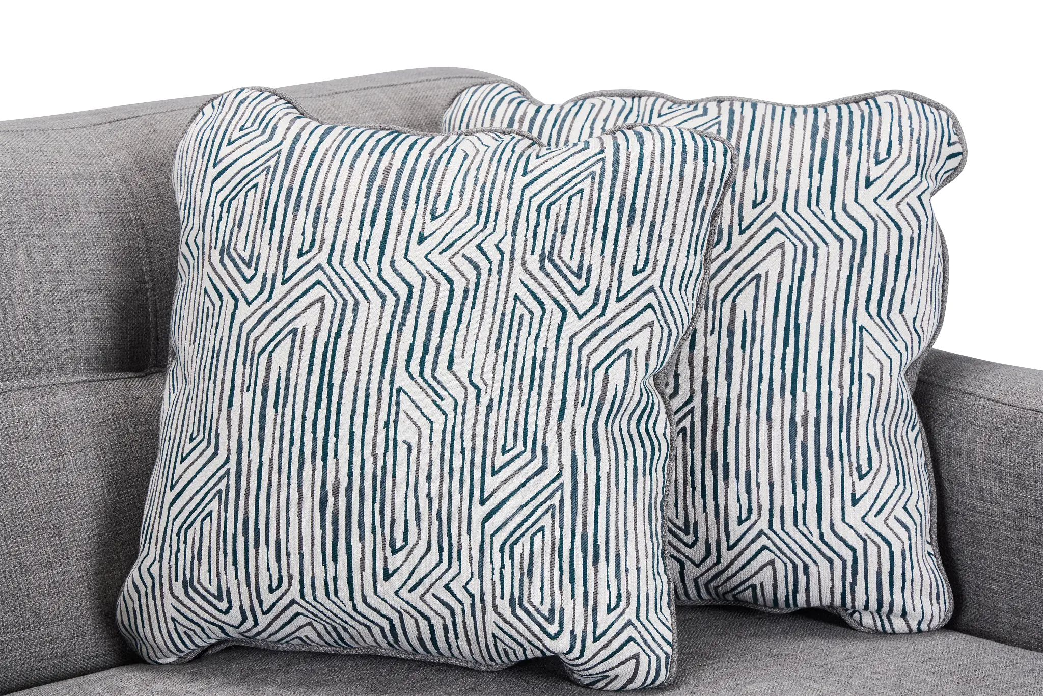 Raya Light Gray Fabric Loveseat Raya Light Gray Fabric Loveseat