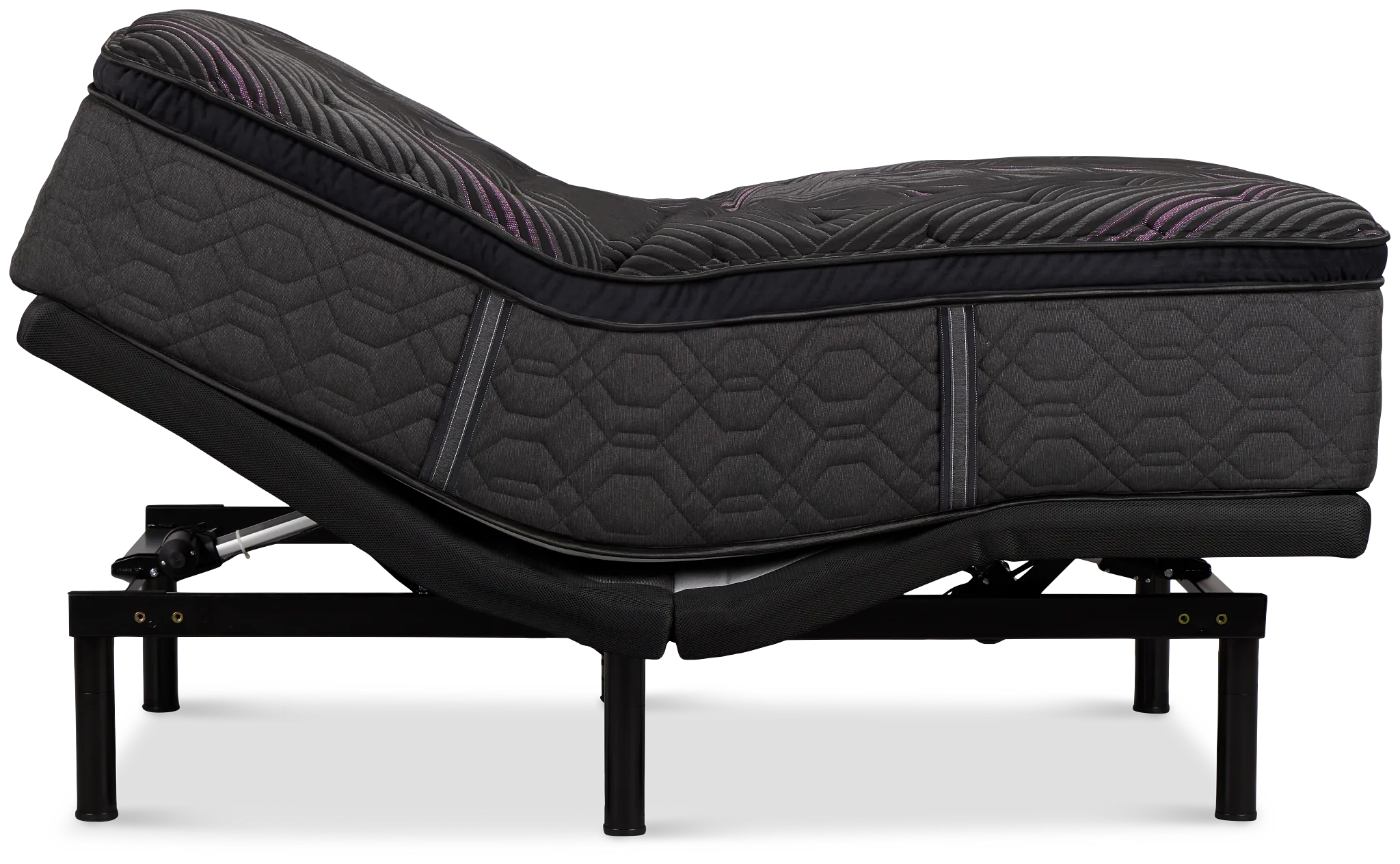 Beautyrest Black Series Two Plush Pillow Top Elite Adjustable Mattress Set