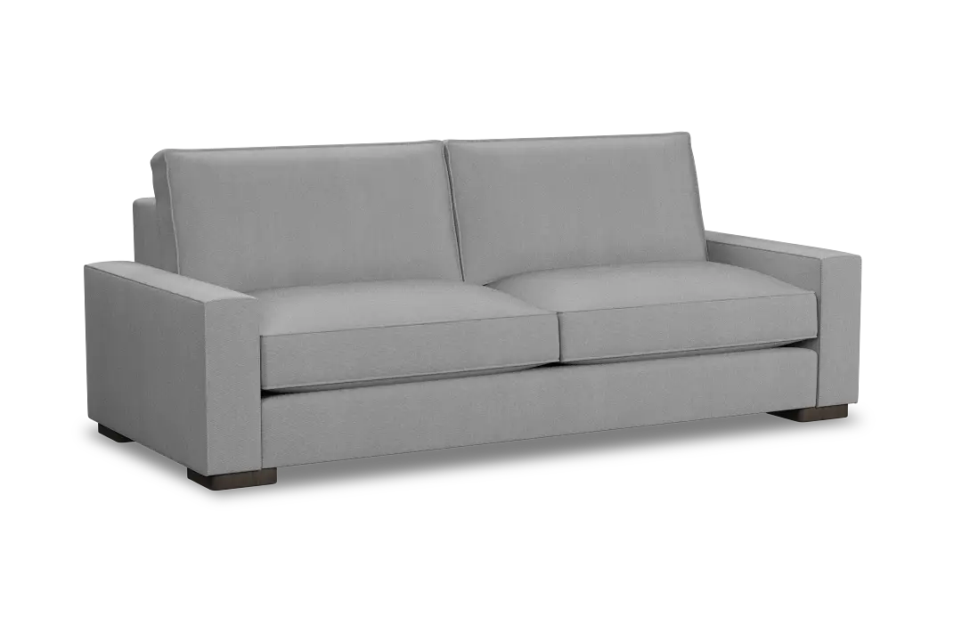 Edgewater Delray Light Gray 96" Sofa W/ 2 Cushions Edgewater Delray Light Gray 96" Sofa W/ 2 Cushions