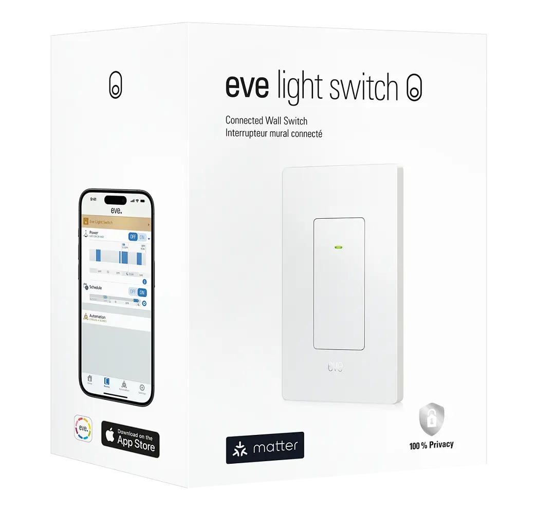 Eve White Smart Light Switches & Dimmers Eve White Smart Light Switches & Dimmers