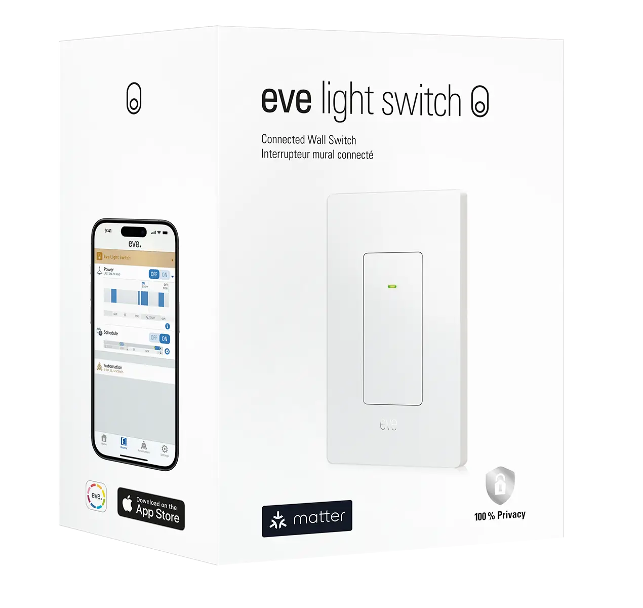 Eve White Smart Light Switches & Dimmers Eve White Smart Light Switches & Dimmers