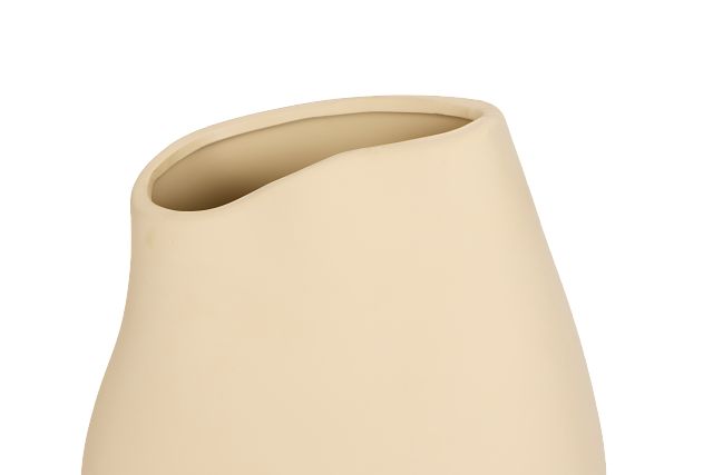 Baize Beige Small Vase