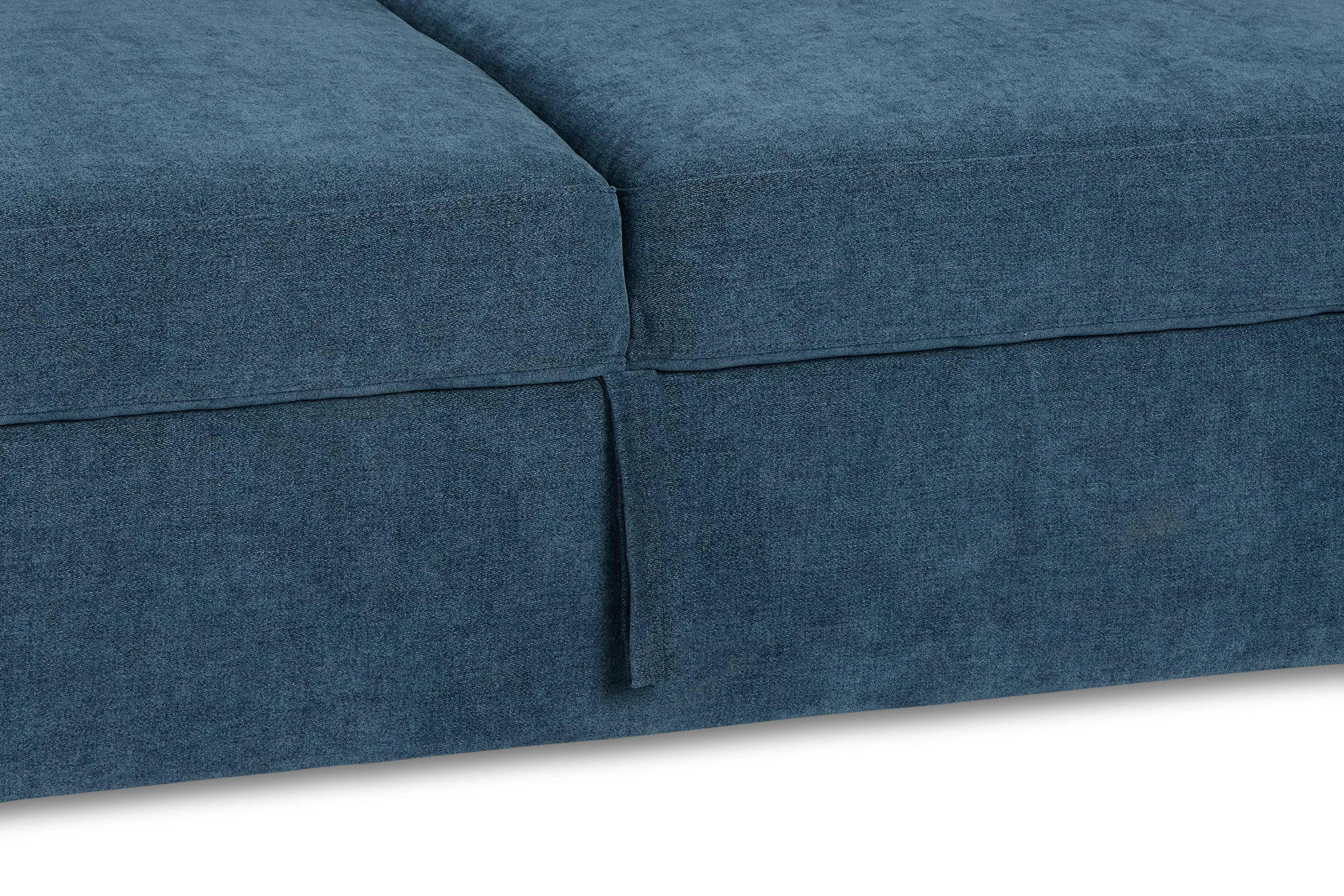 Addie Blue Fabric 6-piece Home Theater With Storage Consoles