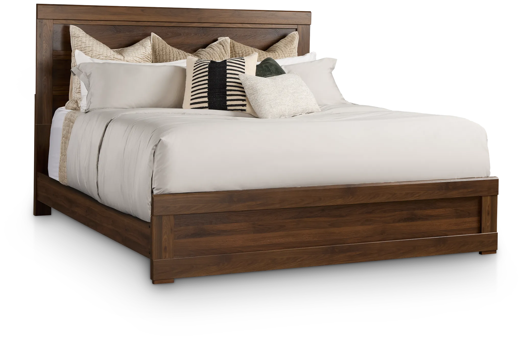 Atlantic Mid Tone Panel Bed