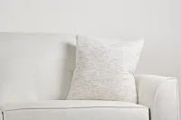 Baxter Gray 20" Accent Pillow
