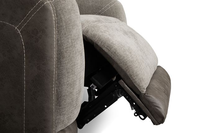 Travis Gray Fabric Power Recliner