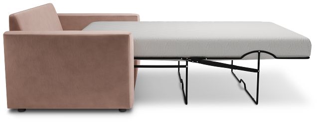 Siesta Joya Light Pink Fabric Cooling Memory Foam Sleeper