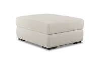 Edgewater Elite Ivory Ottoman
