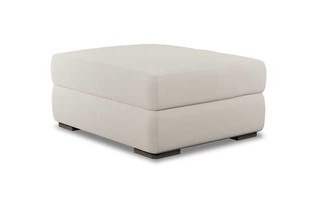 Edgewater Elite Ivory Ottoman