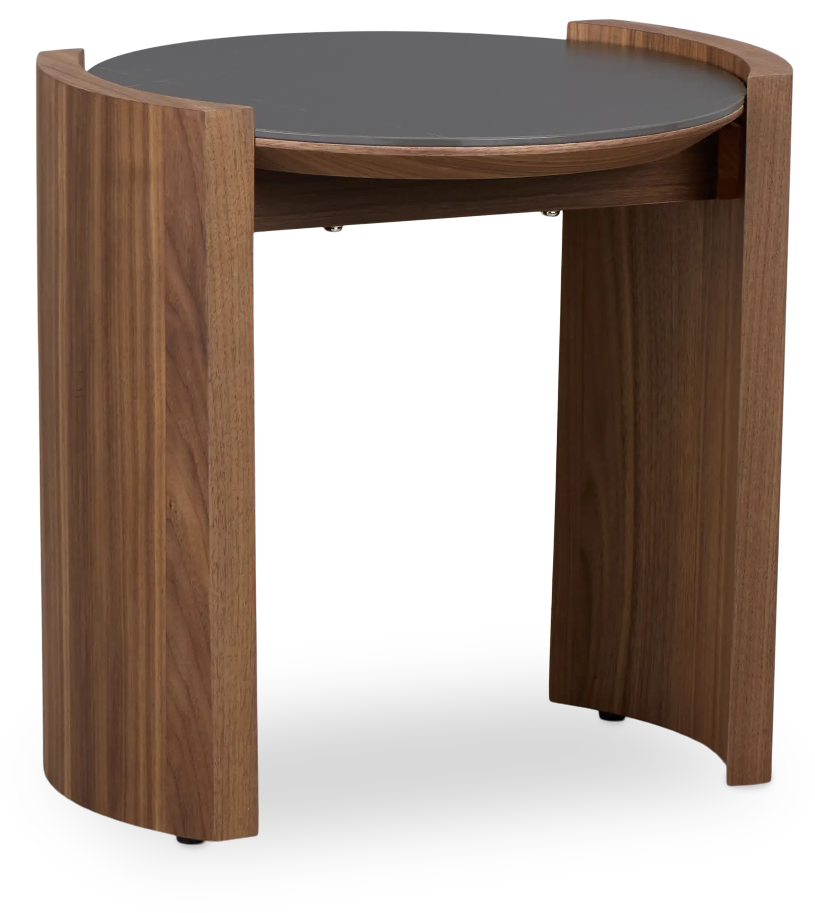 Nomad Mid Tone Ceramic Round End Table Nomad Mid Tone Ceramic Round End Table