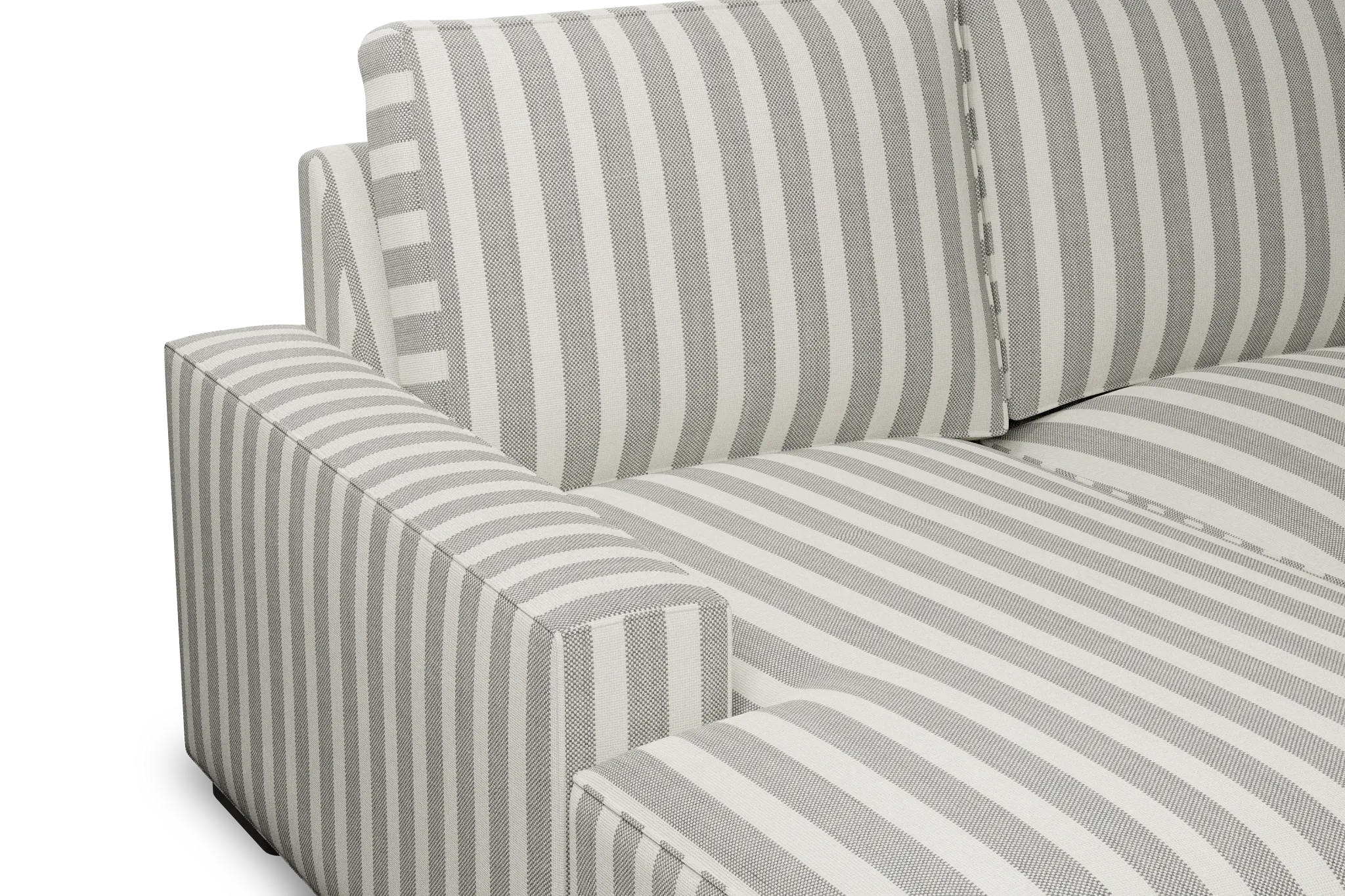 Edgewater Sea Lane Dark Gray Left Chaise Sectional