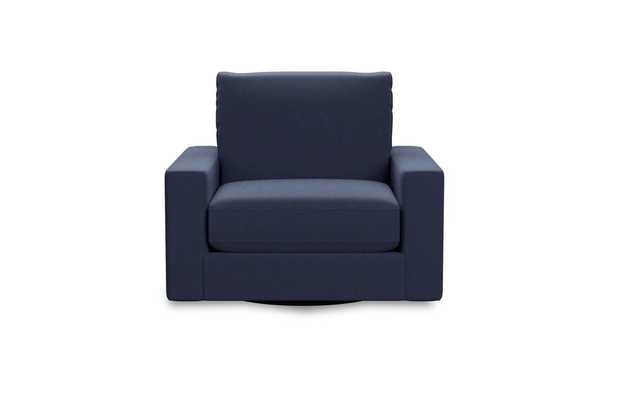 Edgewater Peyton Dark Blue Swivel Chair