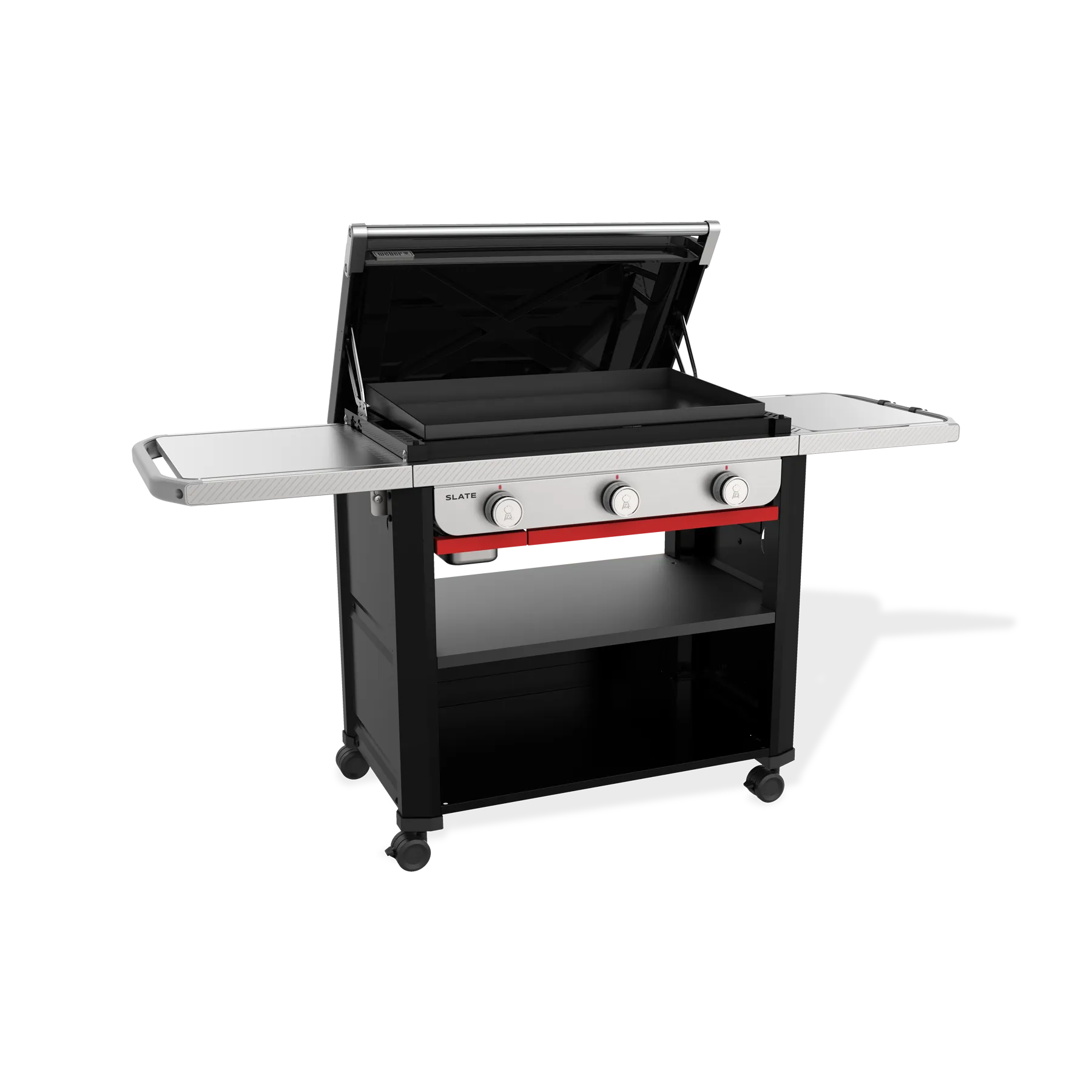 Weber Slate 30" Rust Resistant Griddle Black 30" Built In Propane Griddle