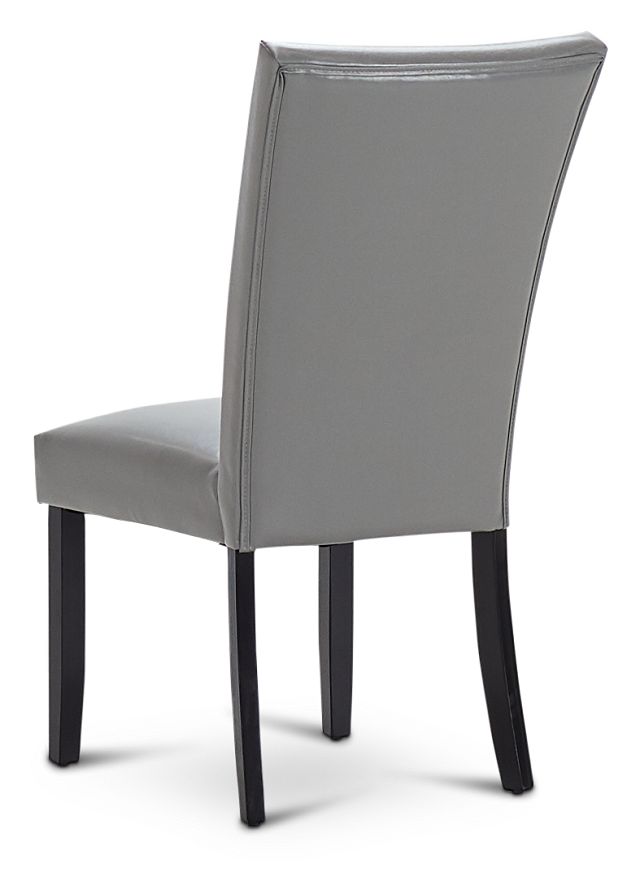 Auburn Gray Upholstered Side Chair (3)