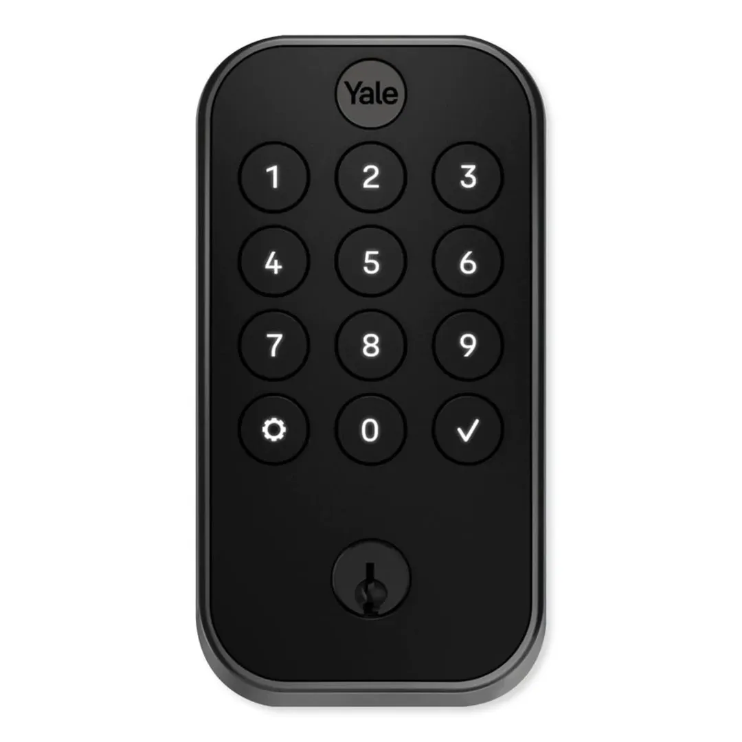 Yale Pro 2 Pushbutton Direct Wifi Black Keypad Door Lock