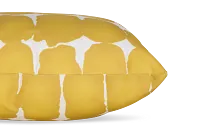 Shiba Dot Yellow 20" Indoor/outdoor Accent Pillow