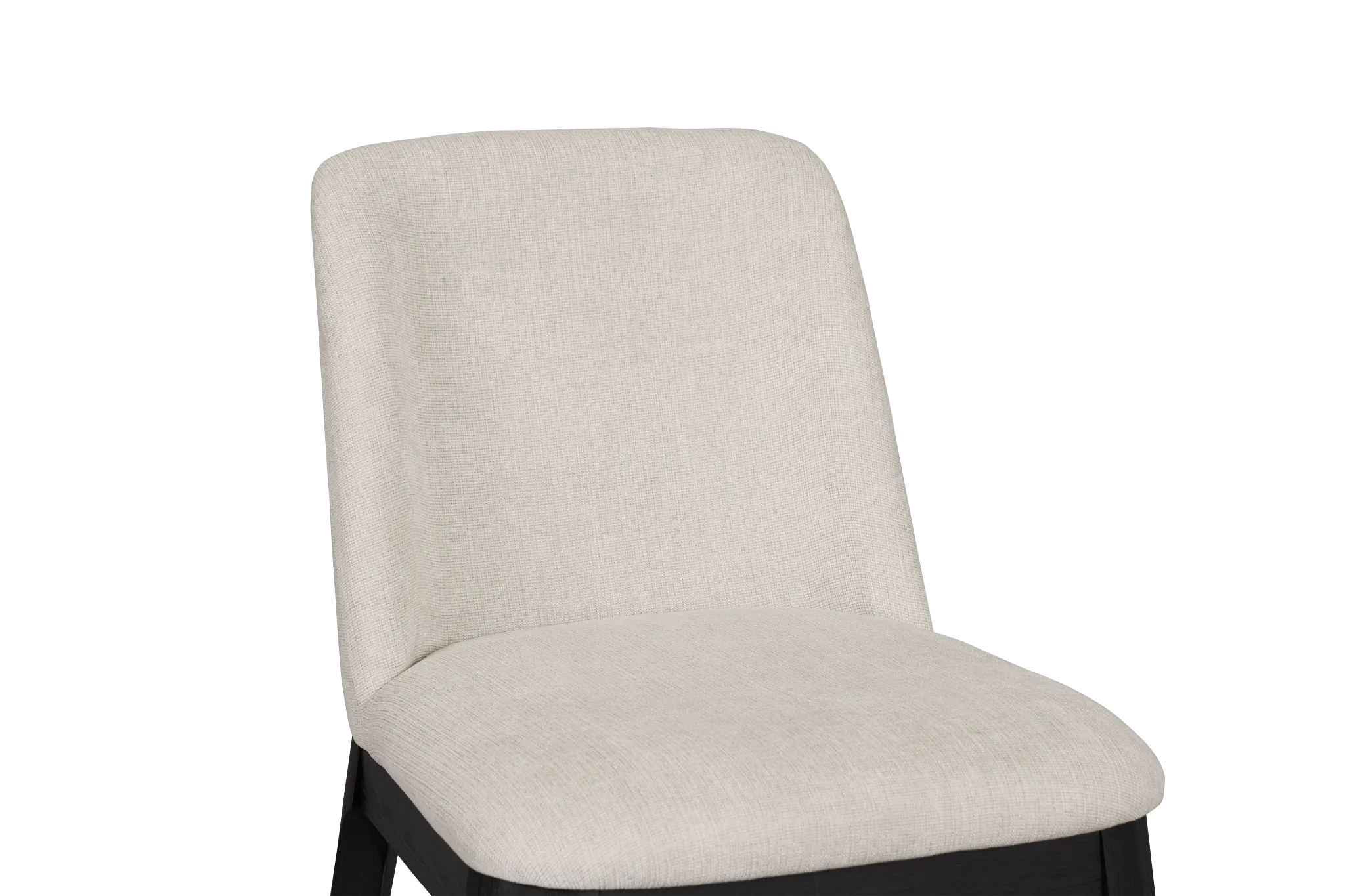 Emory Black Upholstered Side Chair