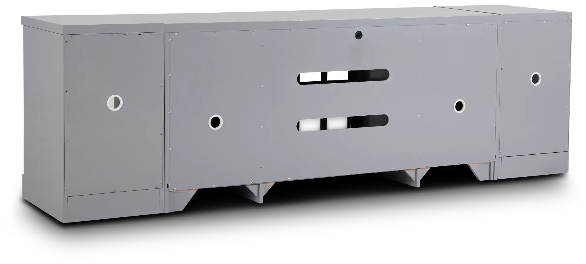 Newport Gray 96" Tv Stand Newport Gray 96" Tv Stand