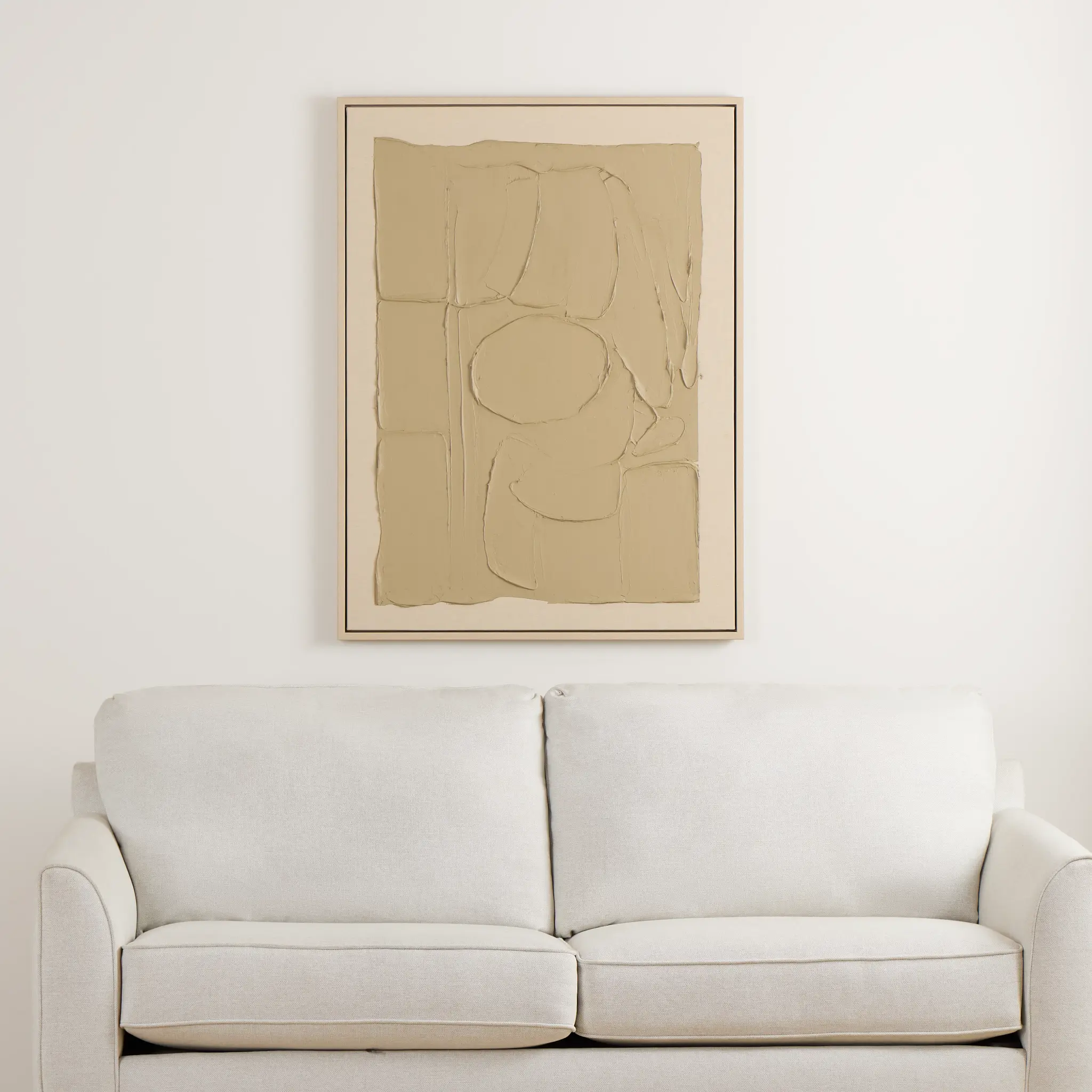 Edith Light Brown Framed Wall Art Edith Light Brown Framed Wall Art
