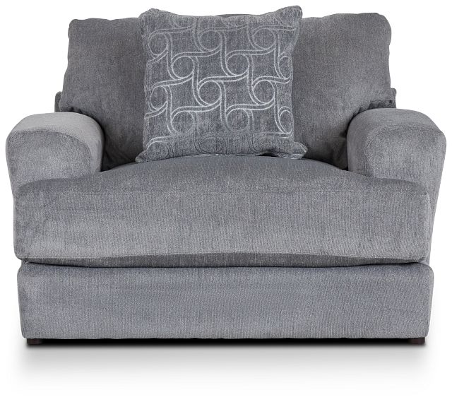 Aria Gray Fabric Chair