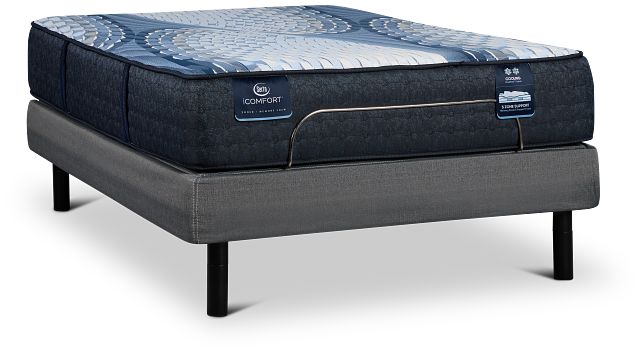 Serta Icomfort Elana Firm Motion Perfect 4 Adjustable Base Set