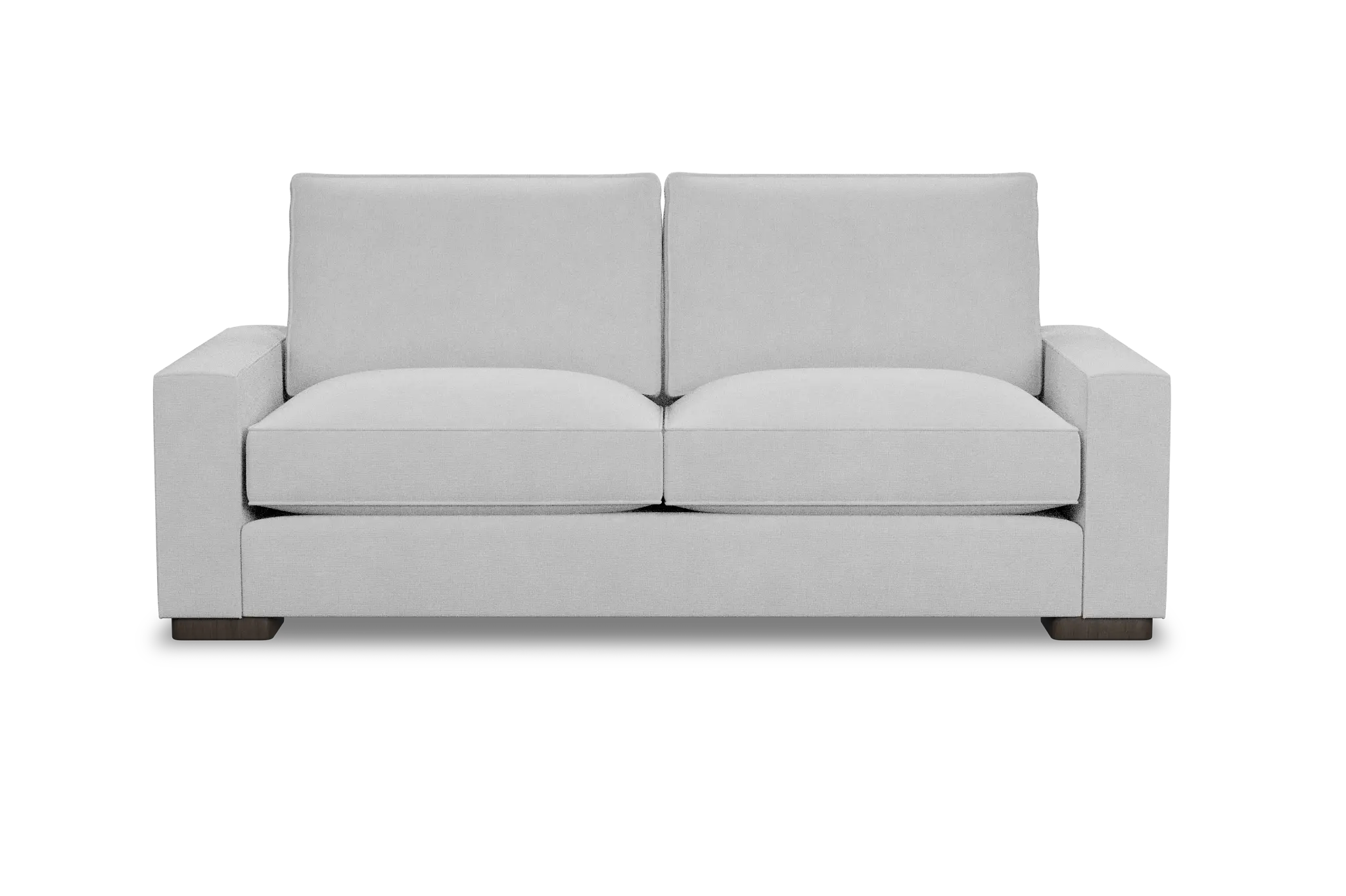 Edgewater Suave White 84" Sofa W/ 2 Cushions Edgewater Suave White 84" Sofa W/ 2 Cushions