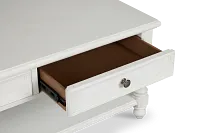 Savannah Ivory Storage Rectangular Coffee Table