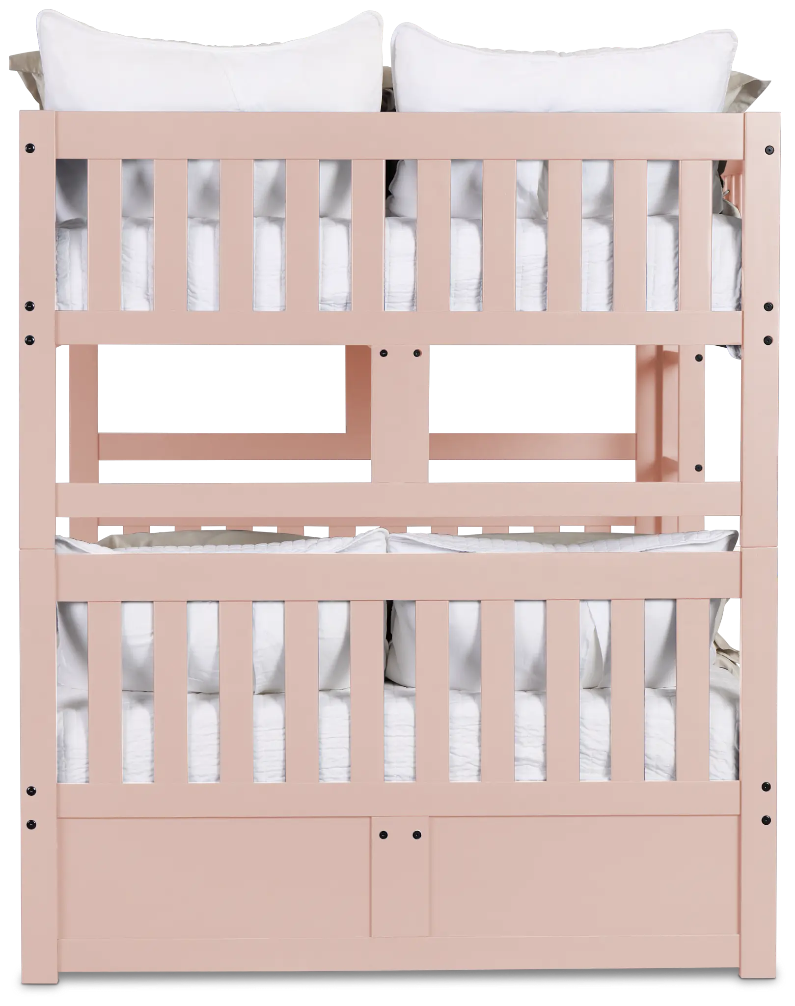 Charleston Pink Trundle Bunk Bed Charleston Pink Trundle Bunk Bed