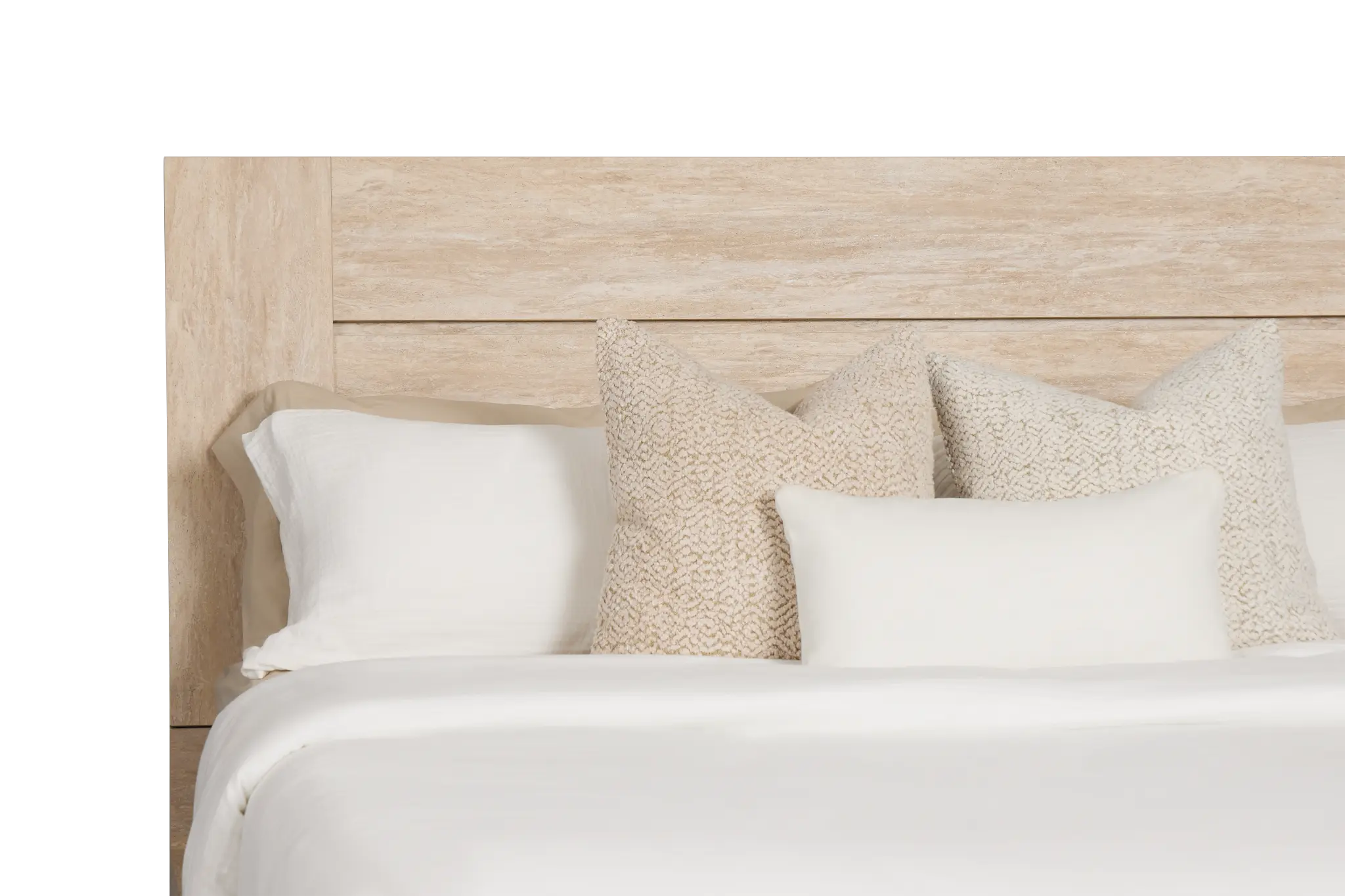 Malta Light Gray Panel Bed Malta Light Gray Panel Bed