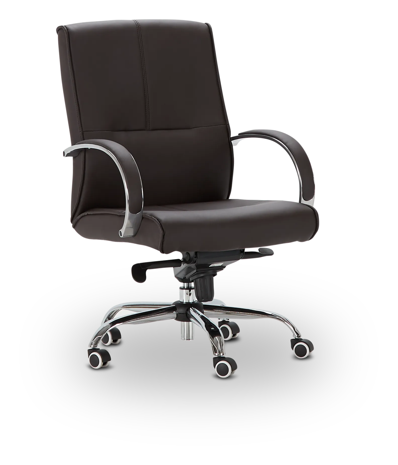 Greeley Brown Uph Desk Chair