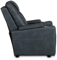 Vantage Gray Micro Power Recliner