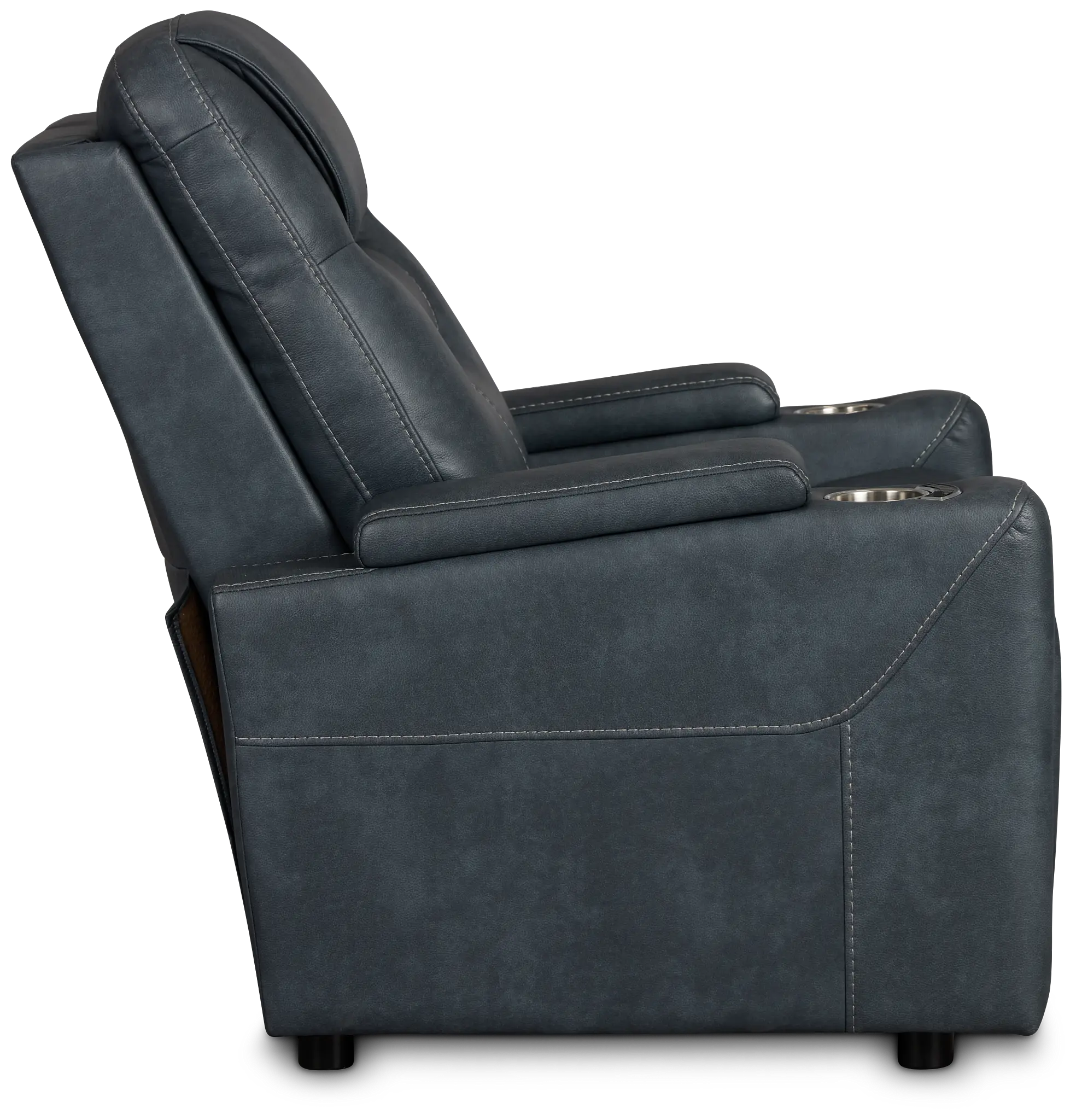Vantage Gray Micro Power Recliner Vantage Gray Micro Power Recliner