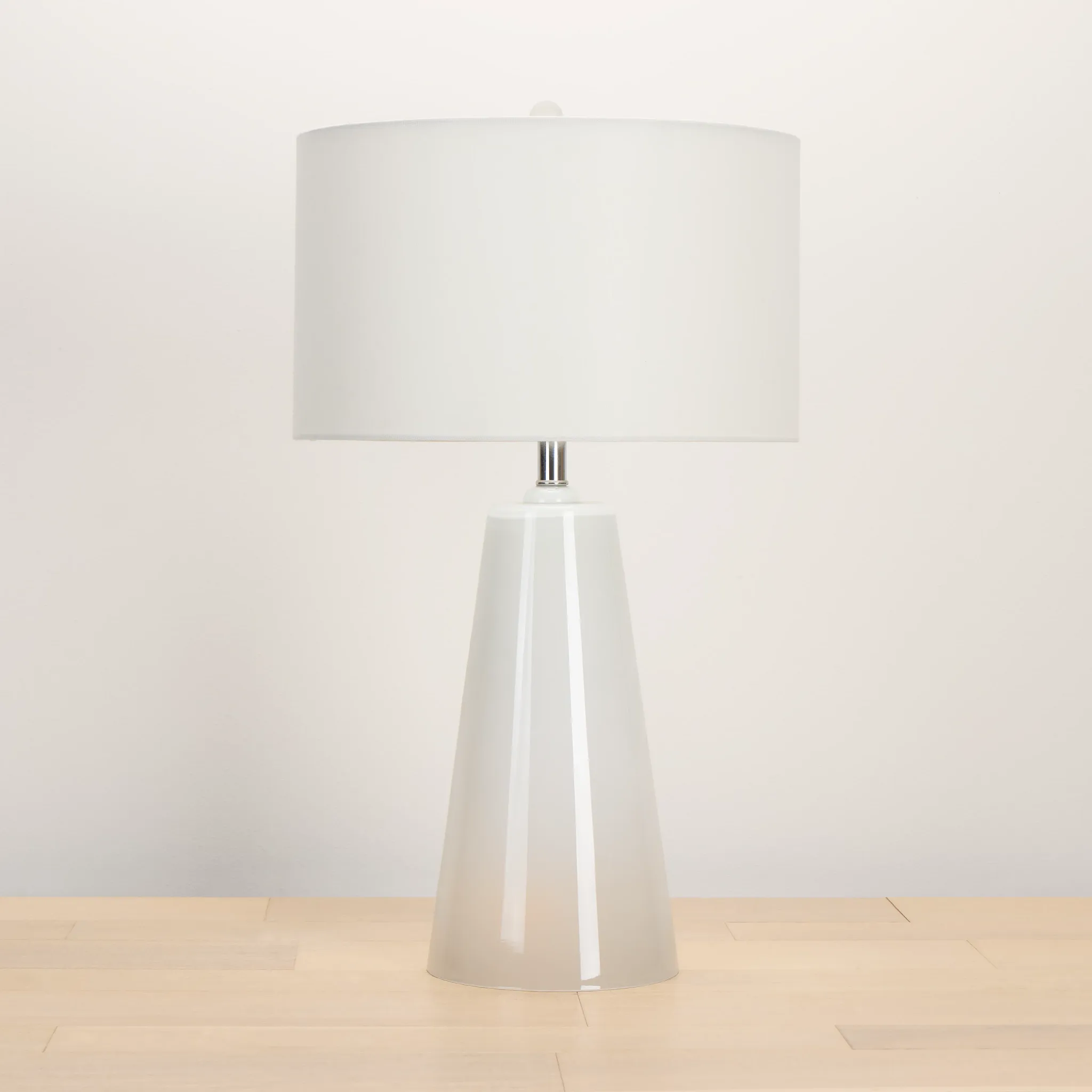 Bo Gray Glass Table Lamp