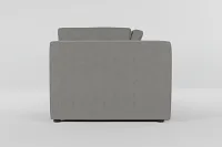 Destin Maguire Gray Fabric 2-piece Modular Sofa