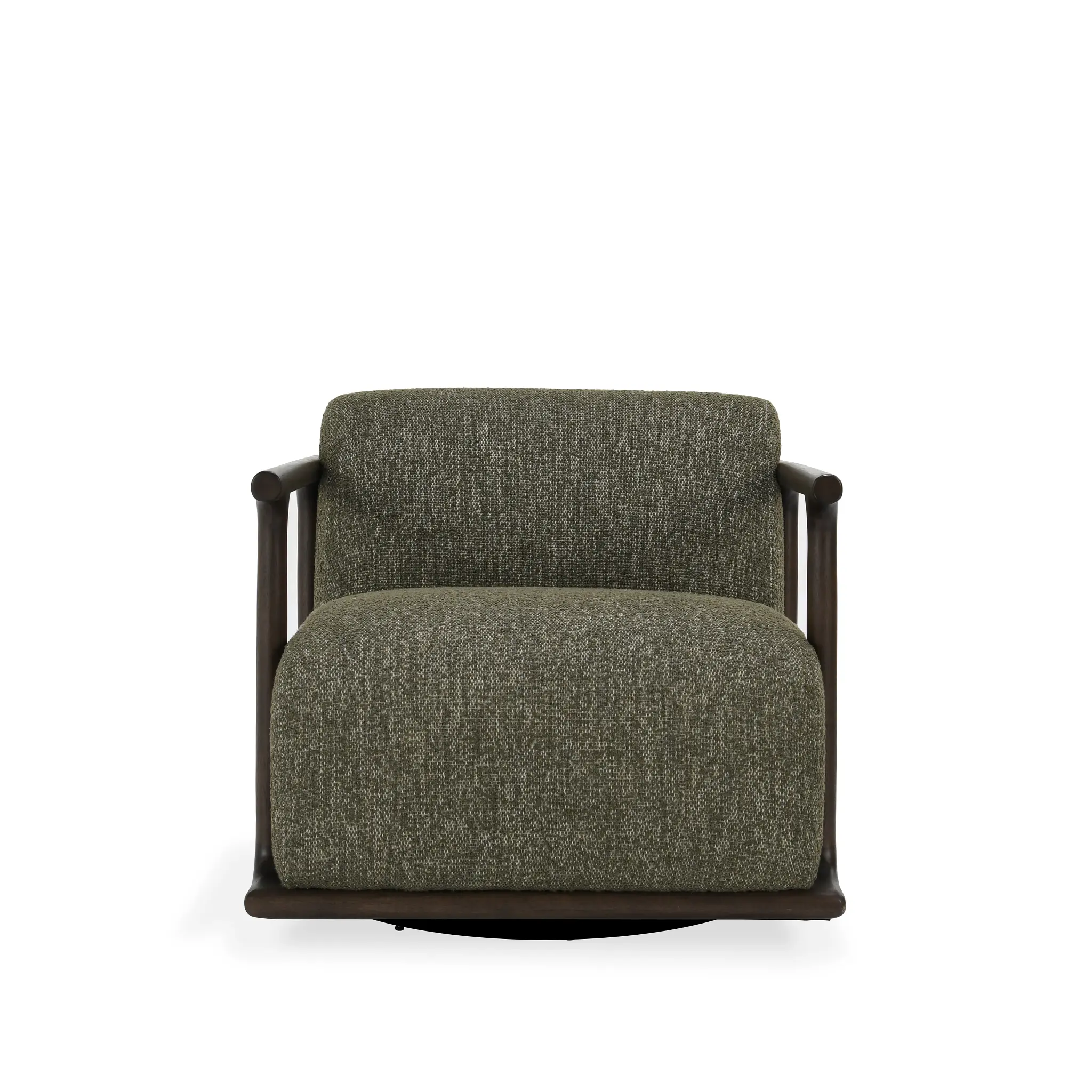 Coal Green Fabric Swivel Accent Chair Coal Green Fabric Swivel Accent Chair