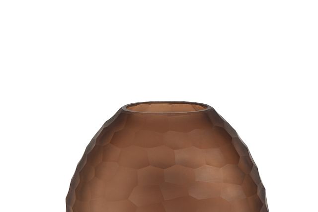 Joliet Brown Small Vase